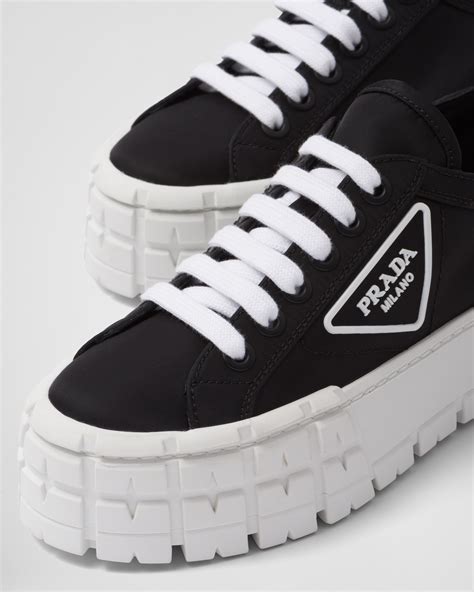 double wheel nylon gabardine sneakers prada